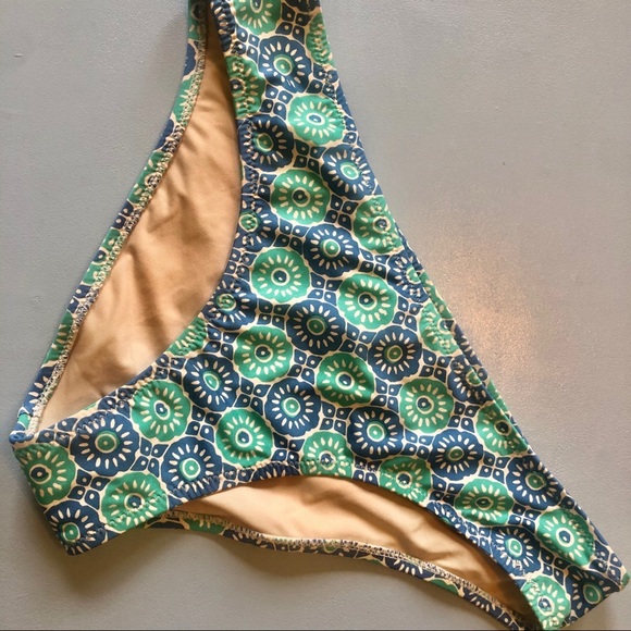 NWT - Faherty Brand Blue Wave Bikini Set - Picture 6 of 8